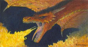 Smaug the Magnificent by Brad Carraway